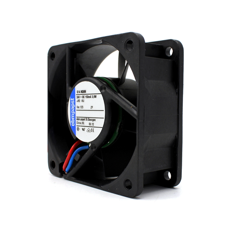 ebmpapst dc brushless inverter industrial fan dc fan mini 6025 24V 0.15A 3.6W 614NGHH