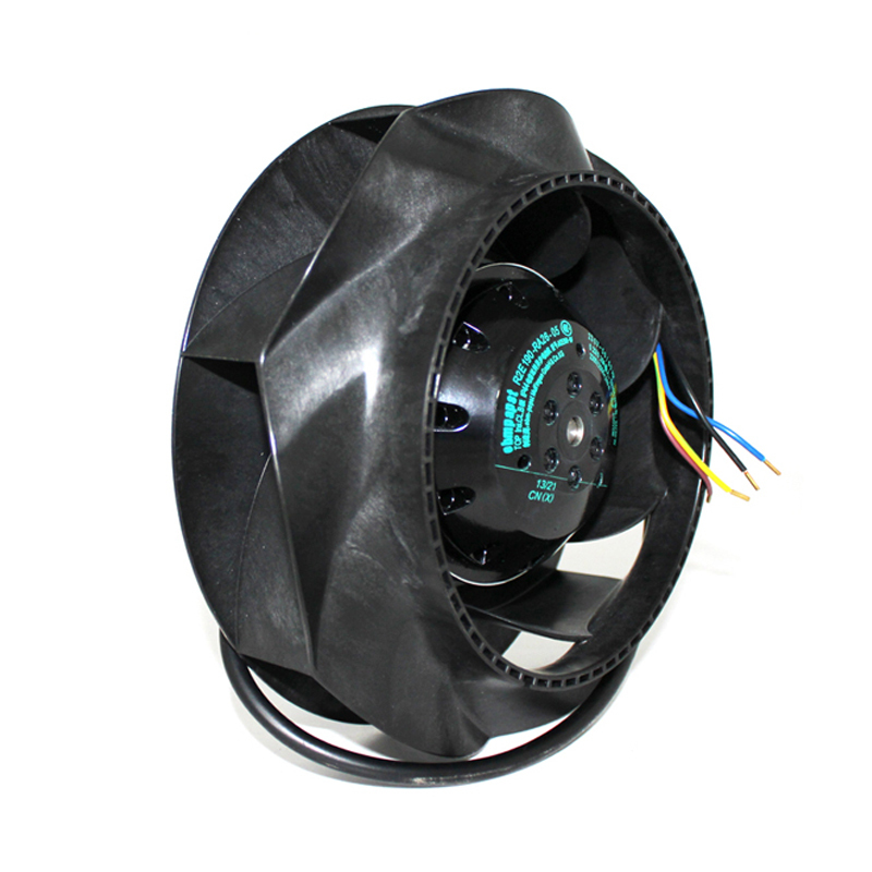 ebmpapst 190mm centrifugal fan centrifugal fan for industrial 230V 0.23/0.29A 52/65W R2E190-RA26-05