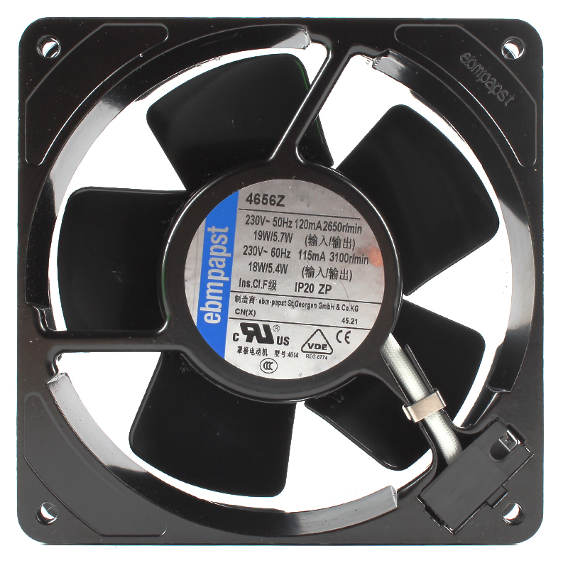 ebmpapst 12038 axial cooling fan brushless cooling fan 230V 0.12A 19/18W 4656Z
