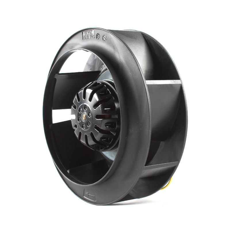 ebmpapst 175mm ac backward curved centrifugal fan 220v small centrifugal fan 0.33/0.29A 53/51W R2S175-AB56-56