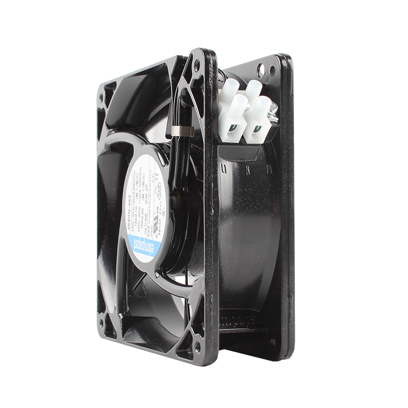 ebmpapst mini cooling fan square cooling fan 12038 230V 120mA 19W 4650N-465