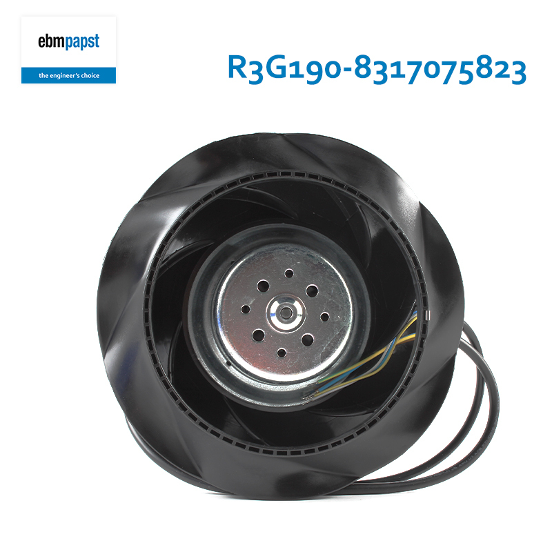 ebmpapst 190mm cooling fan high speed centrifugal fan 220V 1.1A 115/90W R3G190-8317075823