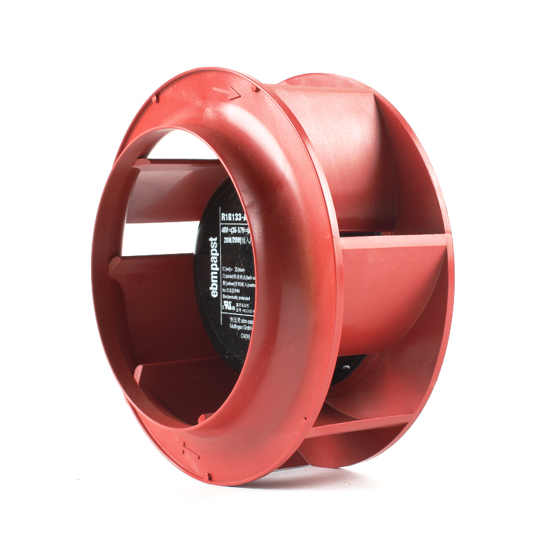 ebmpapst air purifier centrifugal fan 48vdc centrifugal fan 133mm 0.7A 28/20W R1G133-AA65-36