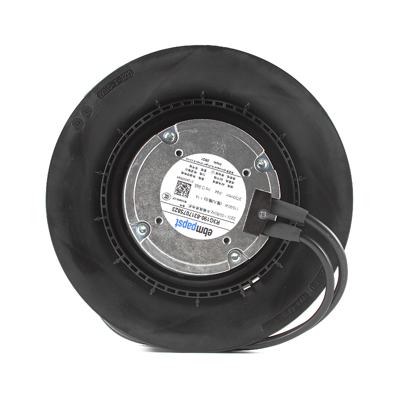 ebmpapst 190mm cooling fan high speed centrifugal fan 220V 1.1A 115/90W R3G190-8317075823