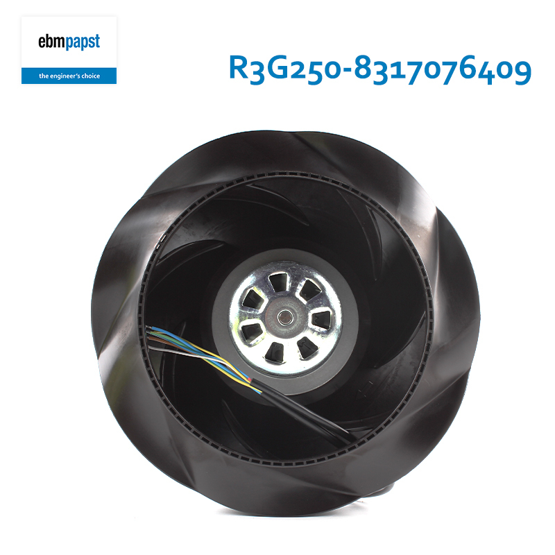 ebmpapst fan impeler centrifugal centrifugal fan 220v 250mm 1.4A 170/130W R3G250-8317076409