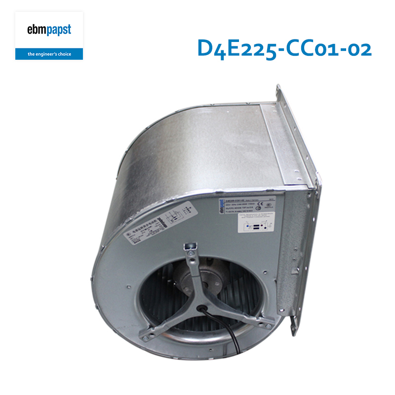 ebmpapst 230v centrifugal blower fan blower fan for air conditioner 225mm 2.84A 650W D4E225-CC01-02