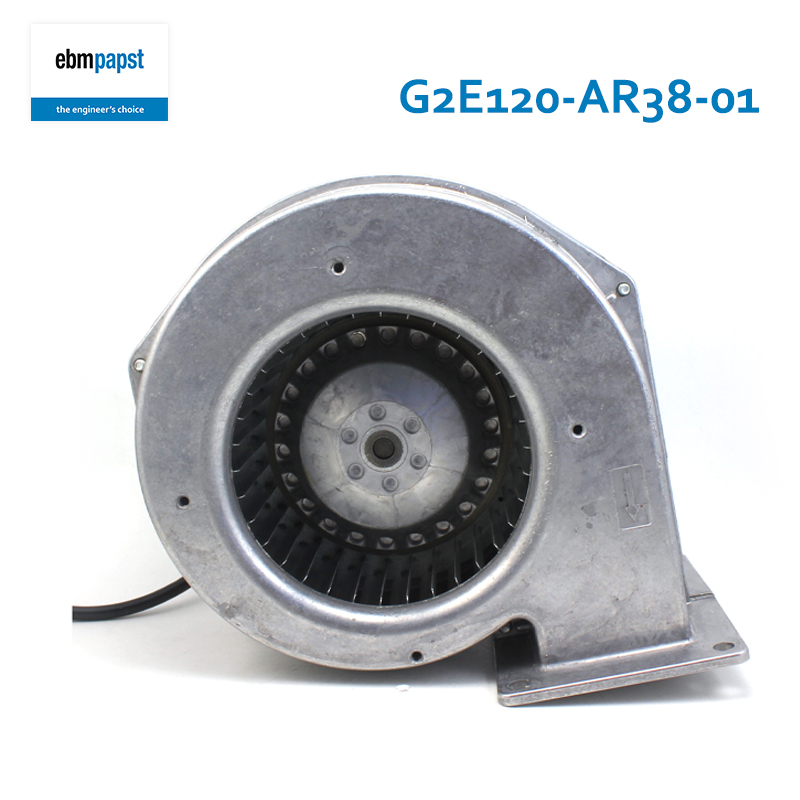 ebmpapst cabinet fan blower 230v centrifugal blower fan 120mm 0.37A 83W G2E120-AR38-01