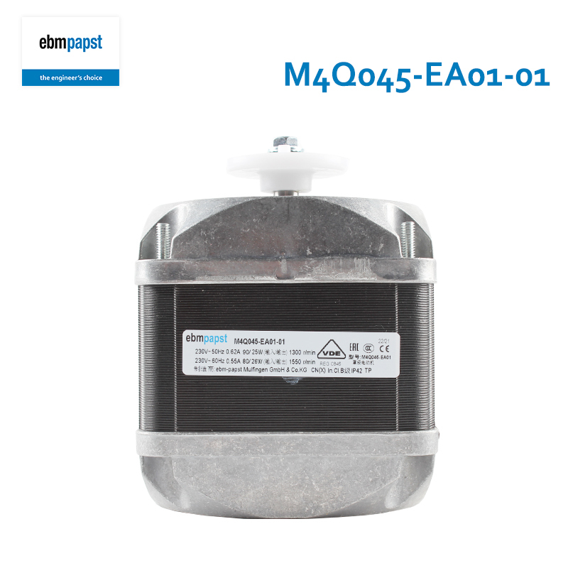 ebmpapst air cooling fan motor air cooling fan shaded pole motor 230V 0.62A 90W M4Q045-EA01-01