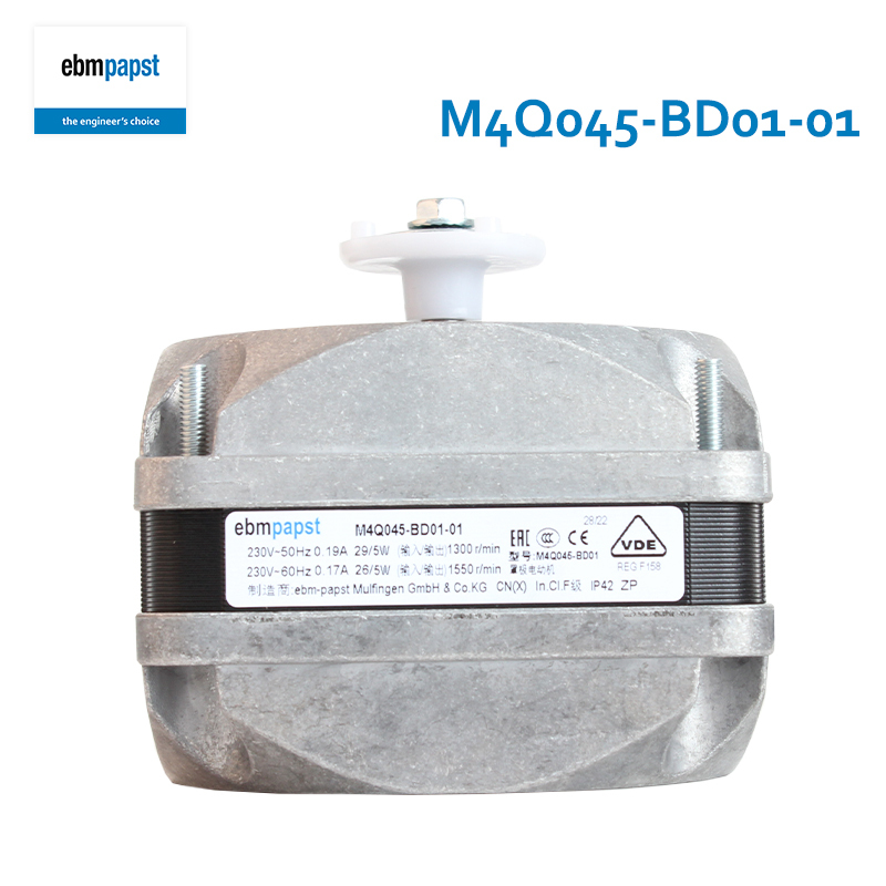ebmpapst cooling fan electric motor fan cooling fan motors 83×83×74mm 230V 0.19A 29/5W M4Q045-BD01-01