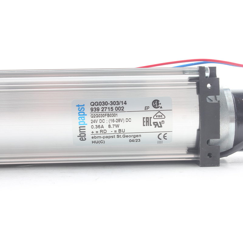 ebmpapst elevator cooling fan cross flow fan dc 24V 0.36A 8.7W QG030-303/14