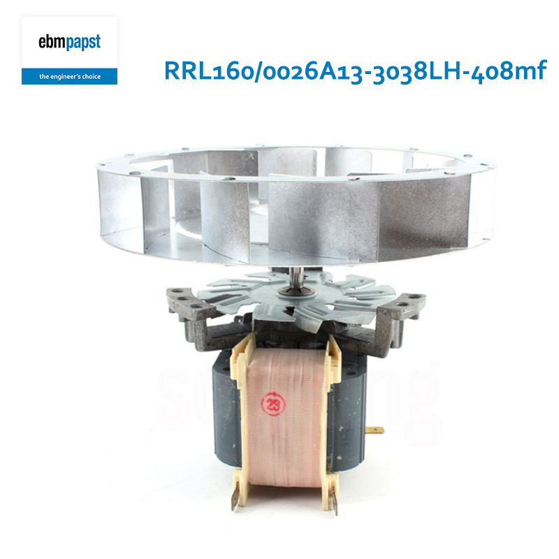 ebmpapst cooling fan oven dryer condenser cooling fan 230V 48W RRL160/0026A13-3038LH-408mf