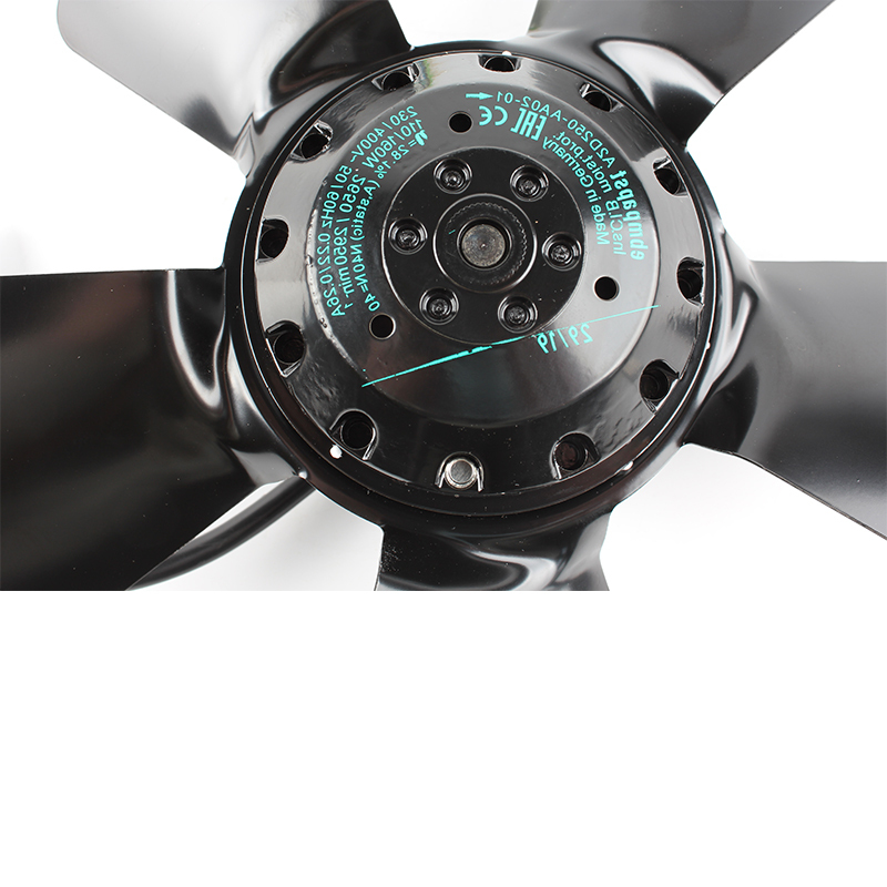ebmpapst ac axial fan 250mm big ac fans 230/400V 0.22/0.26A 110/160W A2D250-AA02-01