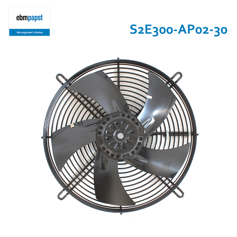 ebmpapst cabinet cooling fan industriale axial fan 300mm 230V 1.1/1.55A 253/256.5W S2E300-AP02-30