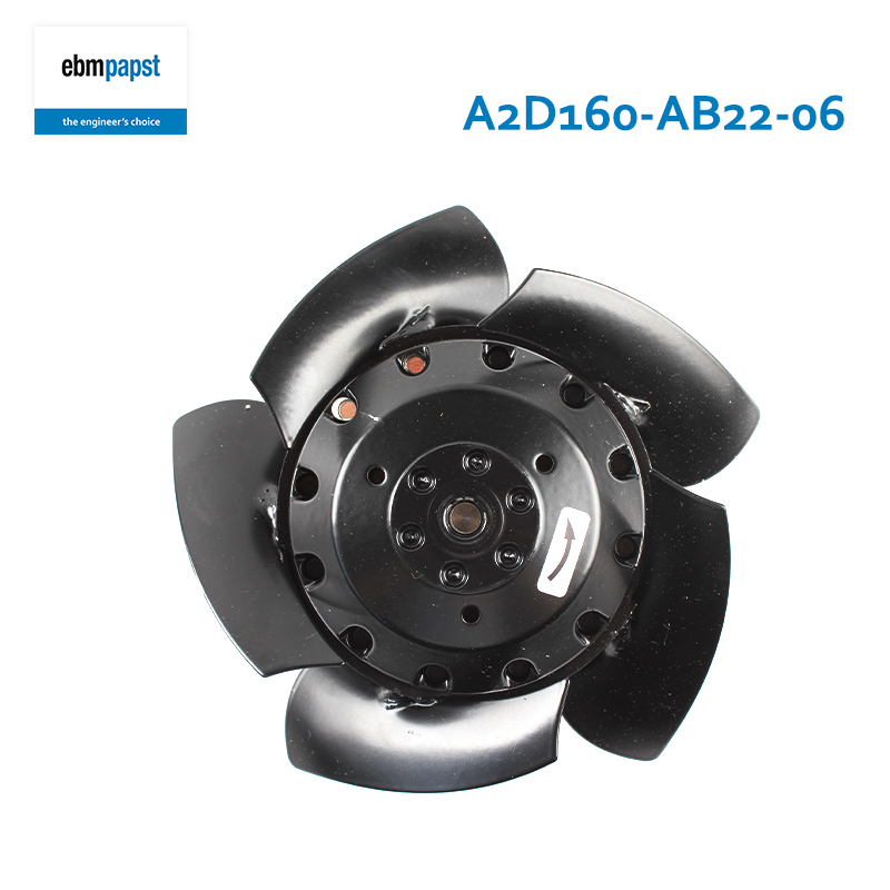 ebmpapst cooling fan motor siemens small cooling fan 160mm 400V 0.13A 43W A2D160-AB22-06