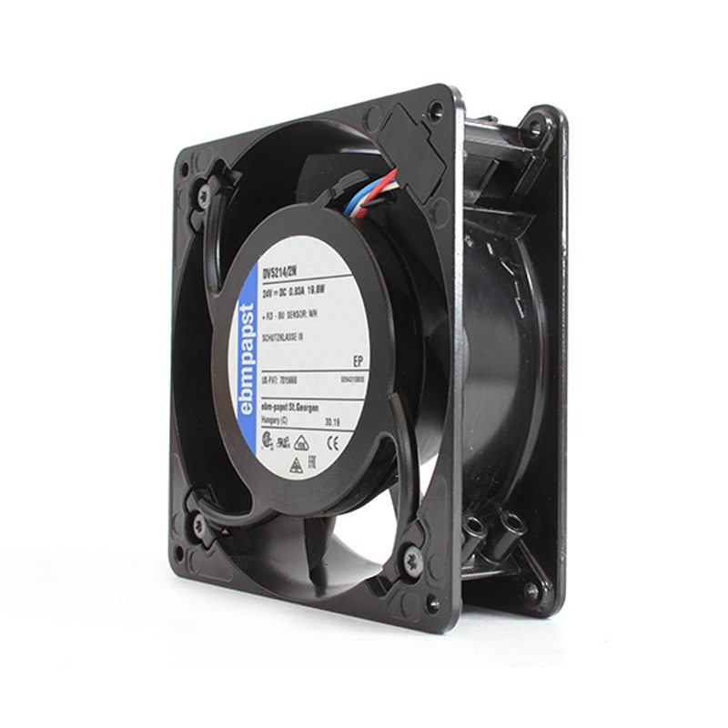 ebmpapst industrial cabinet fan high speed cooling fan 127×127×38mm 24V 20W DV5214/2N