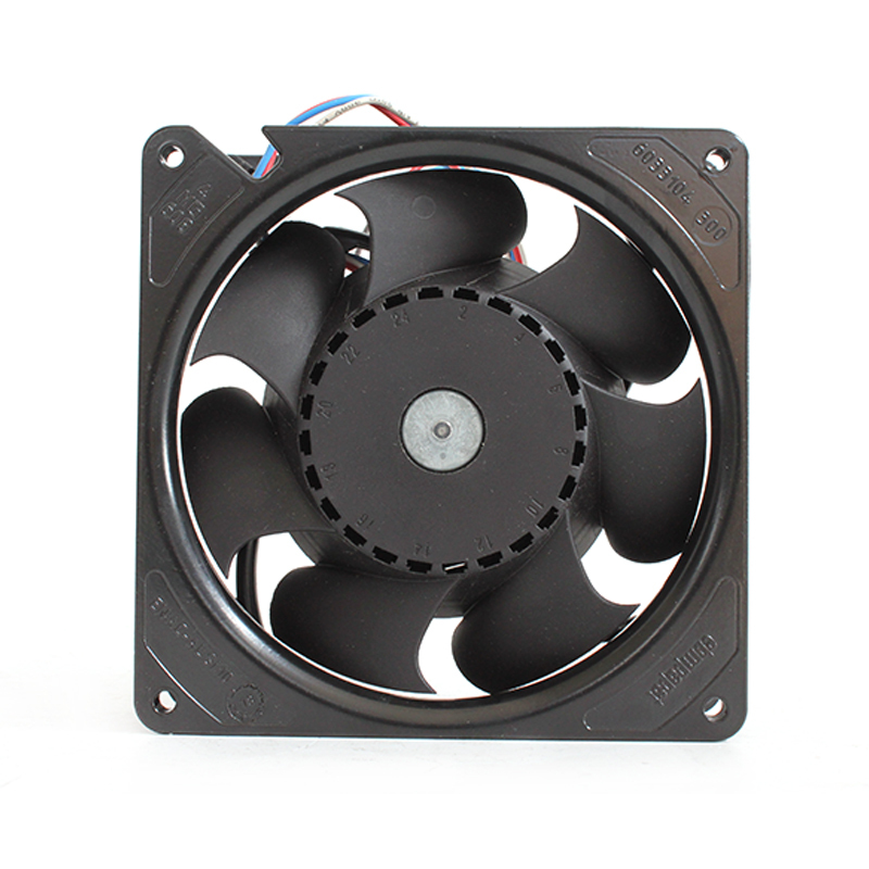 ebmpapst industrial cabinet fan high speed cooling fan 127×127×38mm 24V 20W DV5214/2N