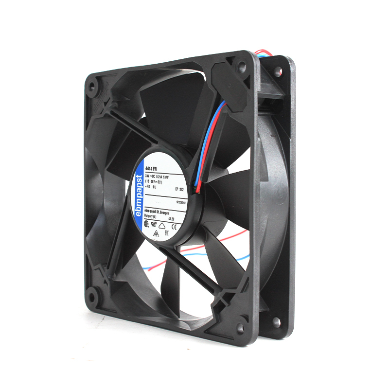 ebmpapst dc waterproof fan  industri dc fan 120×120×25mm 24V 0.21A 5.0W 4414FR