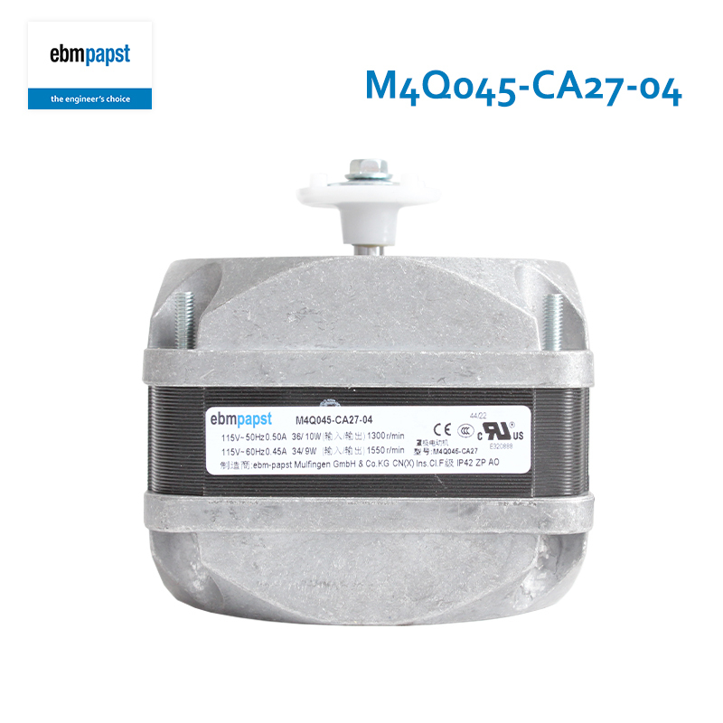 ebmpapst air cooling fan shaded pole motor 115v ac cooling fan 83×83mm 115V 0.50A 36/10W M4Q045-CA27-04