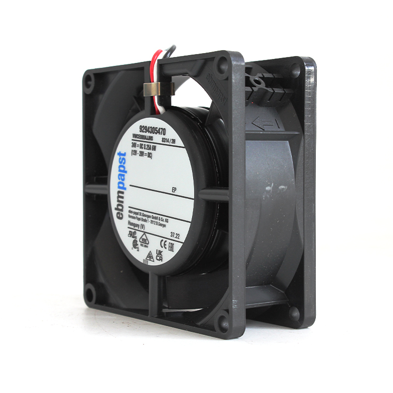 ebmpapst small brushless fan axial flow dc axial flow fan 80×80×32mm 24V 0.25A 6W 8314/2H