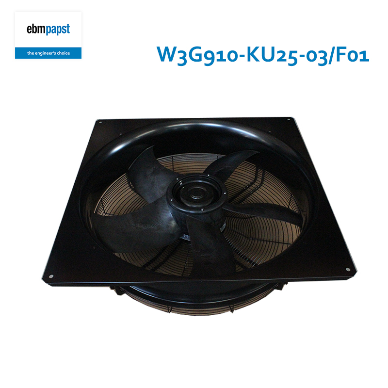ebmpapst industrial large fan ac axial fan cooling 910mm 380-480V 3.9A 2550W W3G910-KU25-03/F01