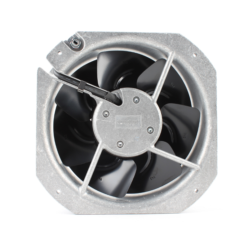 ebmpapst cabinet cooling fan 230v radial cooling fan 225×225×80mm 230V 0.29A 80W W2E200-HK38-C01