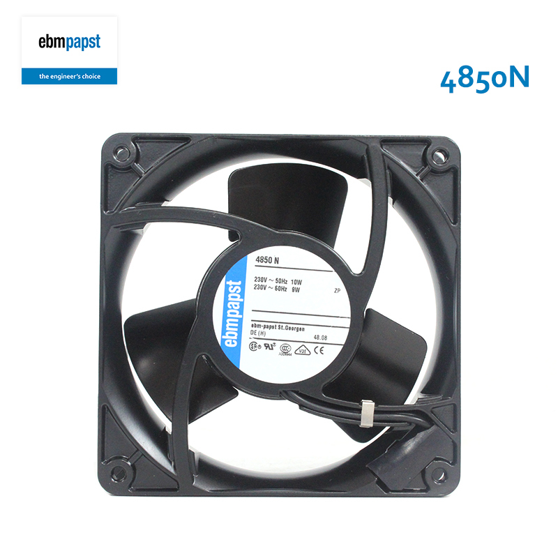 ebmpapst cooling metal fans 230v ac axial flow fan 120×120×38mm 10/9W 4850N