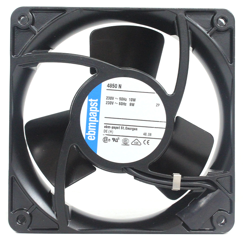 ebmpapst cooling metal fans 230v ac axial flow fan 120×120×38mm 10/9W 4850N