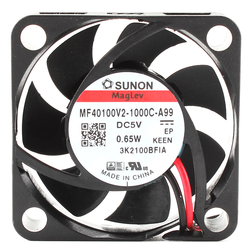 SUNON dc 5v high speed axial fan cabinet cooling fan 40×40×10mm 94mA 0.65W MF40100V2-1000C-A99