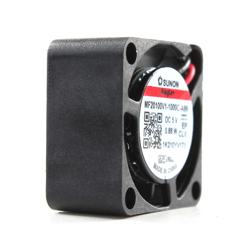 SUNON high rpm dc motor fan mini dc fan 20×20×10mm 5V 165mA 0.88W MF20100V1-1000C-A99