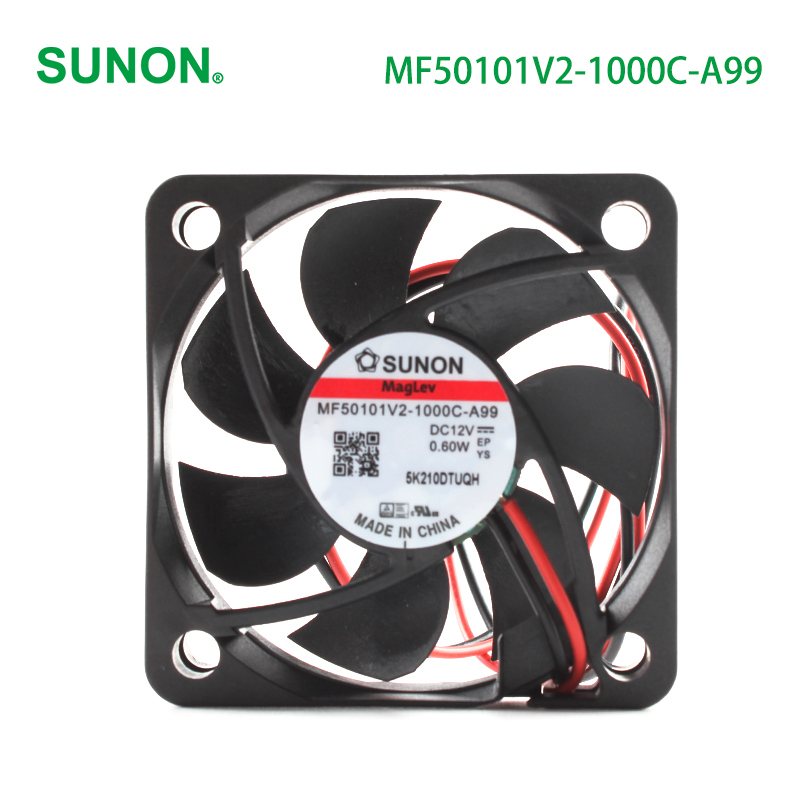 SUNON industri dc fan dc brushless fan 12v 50×50×10mm 50mA 0.60W MF50101V2-1000C-A99