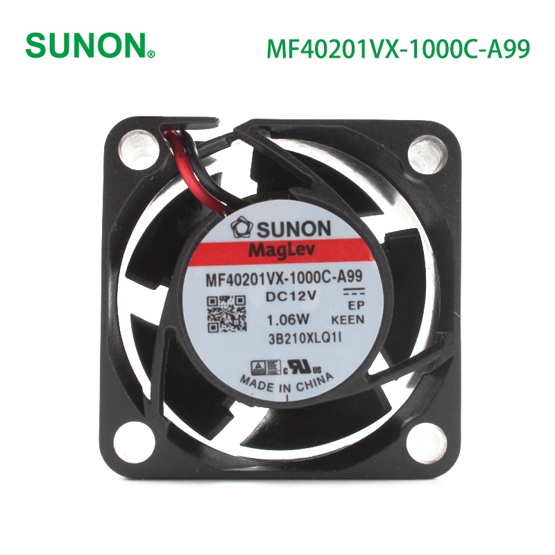 SUNON high speed dc motor exhaust fan 4020 dc fan 40×40×20mm 12V 80mA 1.06W MF40201VX-1000C-A99
