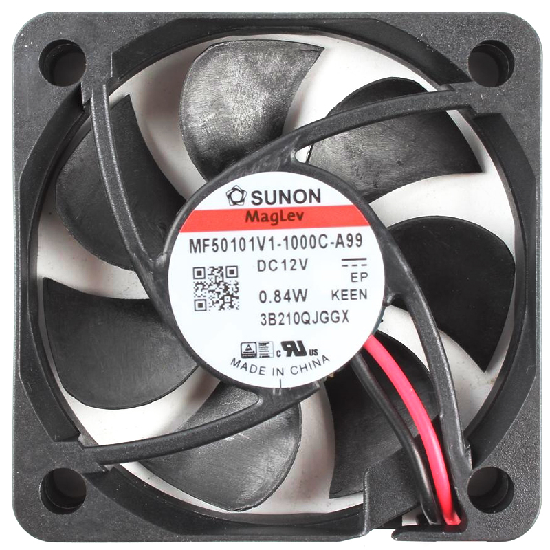 SUNON server cooling fan mini cooling fan 50×50×10mm 12V 70mA 0.84W MF50101V1-1000C-A99