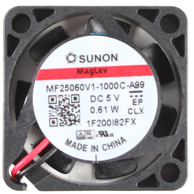 SUNON dc fan mini 5v dc cooling fan 25×25×6mm 115mA 0.61W MF25060V1-1000C-A99