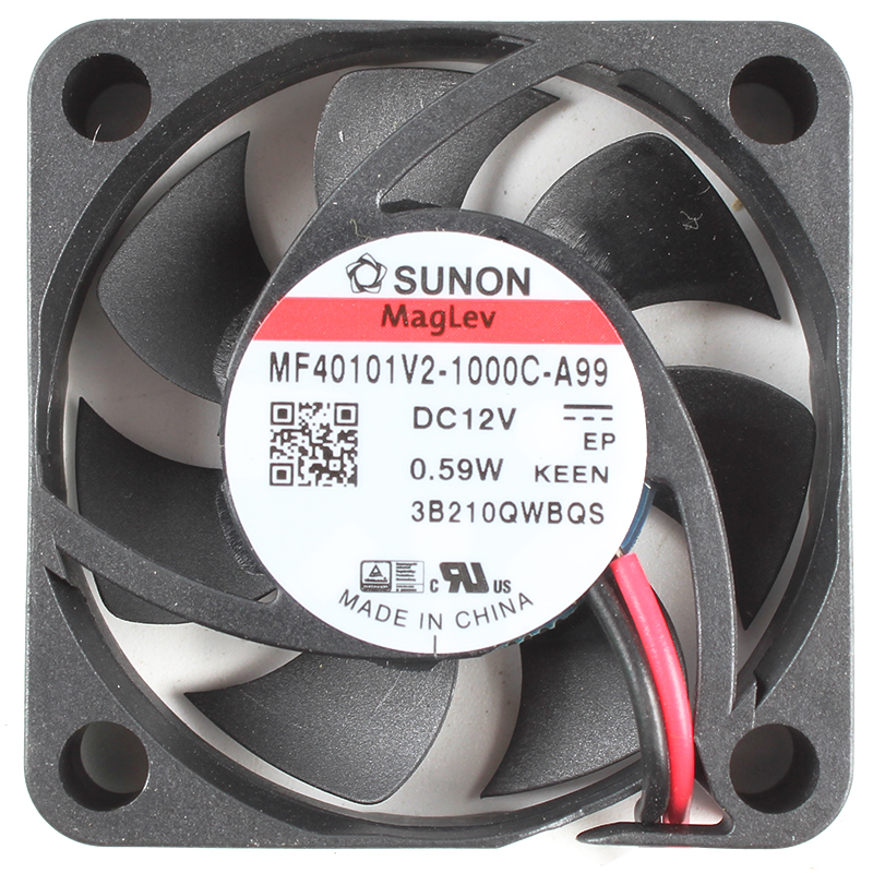 SUNON high rpm dc motor fan 4010 axial dc cooling fan 40×40×10mm 12V 40mA 0.59W MF40101V2-1000C-A99