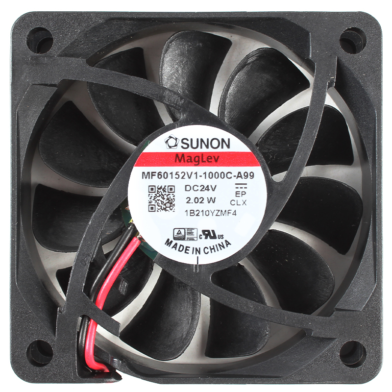 SUNON 6015 axial dc cooling fan 24v dc axial fan 60×60×15mm 75mA 2.02W MF60152V1-1000C-A99