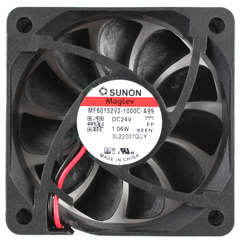 SUNON inverter cooling fan 60x60x15 24v dc cooling fan 6015 40mA 1.06W MF60152V2-1000C-A99