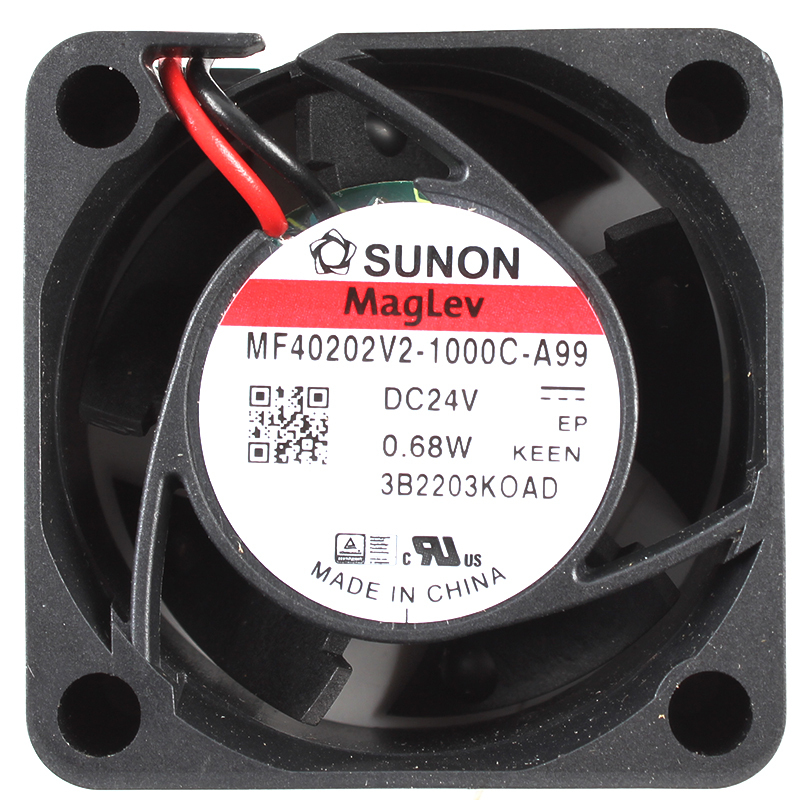 SUNON 24vdc cooling fan 4020 cooling fan 40×40×20mm 25mA 0.68W MF40202V2-1000C-A99