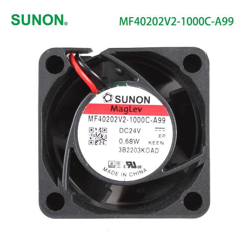 SUNON 24vdc cooling fan 4020 cooling fan 40×40×20mm 25mA 0.68W MF40202V2-1000C-A99