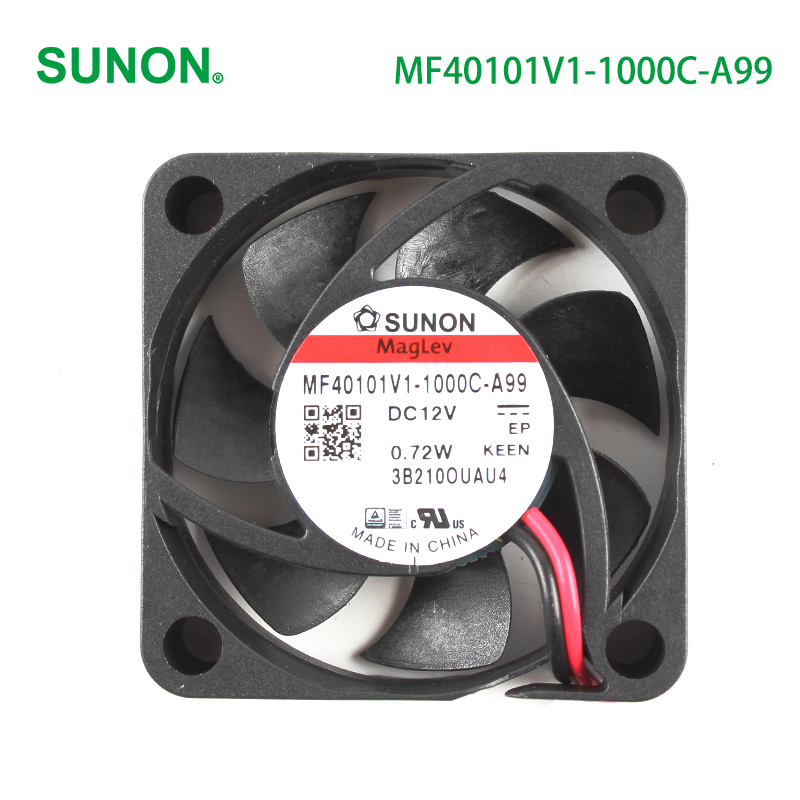 SUNON chassis cooling fan 4010 cooling fan 40×40×10mm 12V 51mA 0.72W MF40101V1-1000C-A99