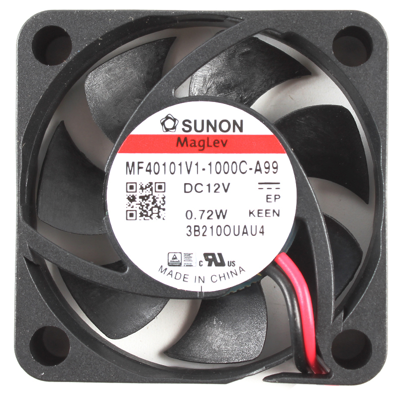 SUNON chassis cooling fan 4010 cooling fan 40×40×10mm 12V 51mA 0.72W MF40101V1-1000C-A99