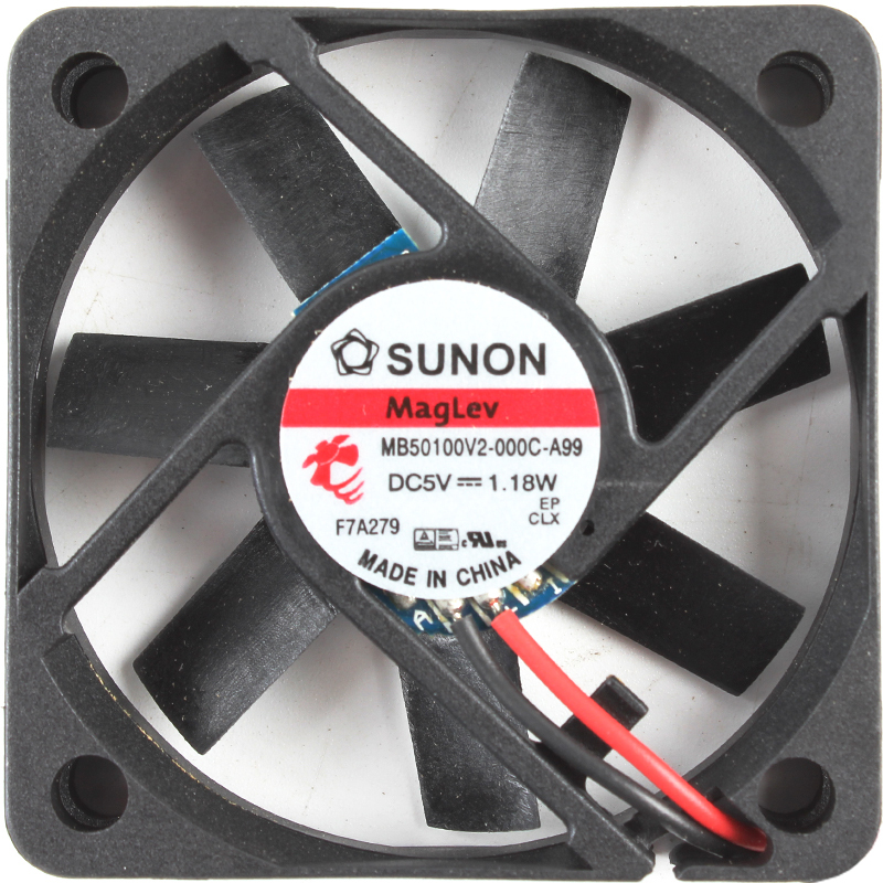 SUNON 5v dc fan cooling small dc fan 50×50×10mm 1.18W MB50100V2-000C-A99