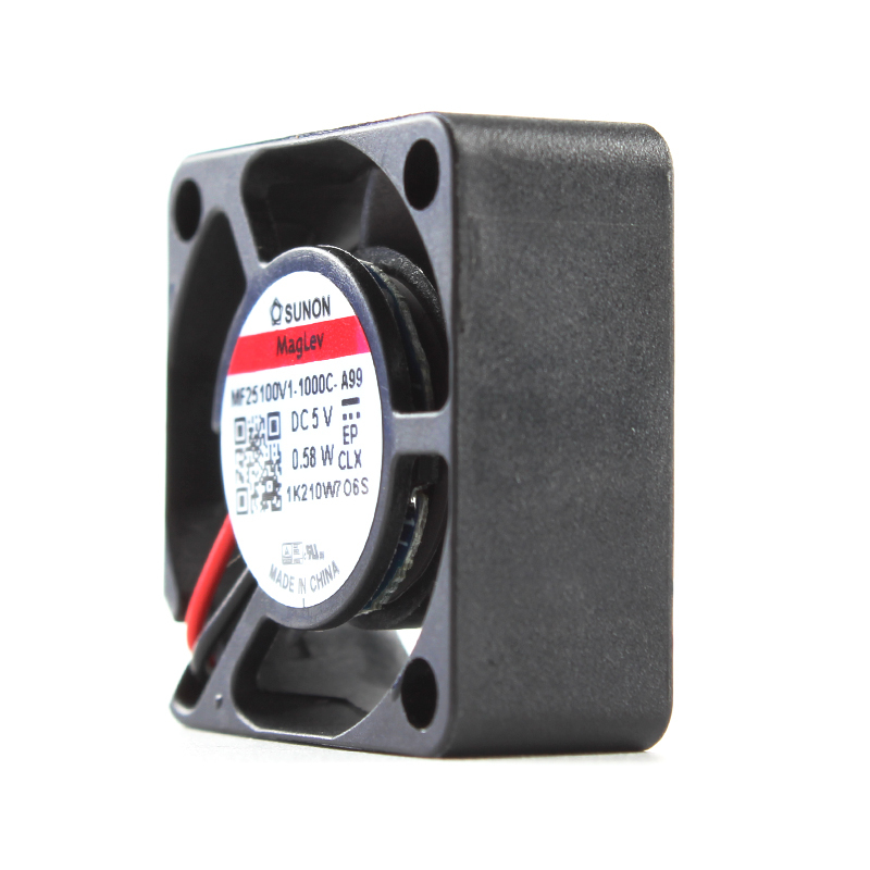 SUNON 5v dc cooling fan high speed dc cooling fan 25×25×10mm 105mA 0.58W MF25100V1-1000C-A99
