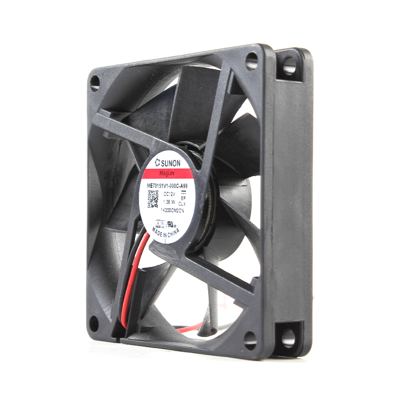 SUNON cooling 12v fan inverter fan cooling 70×70×15mm 0.113A 1.36W ME70151V1-000C-A99