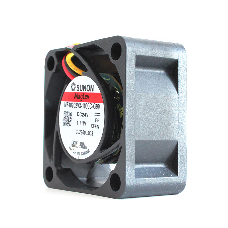 SUNON dc cooling fan 40mm cooling dc fan 40×40×20mm 24V 39mA 1.11W MF40202VX-1000C-G99