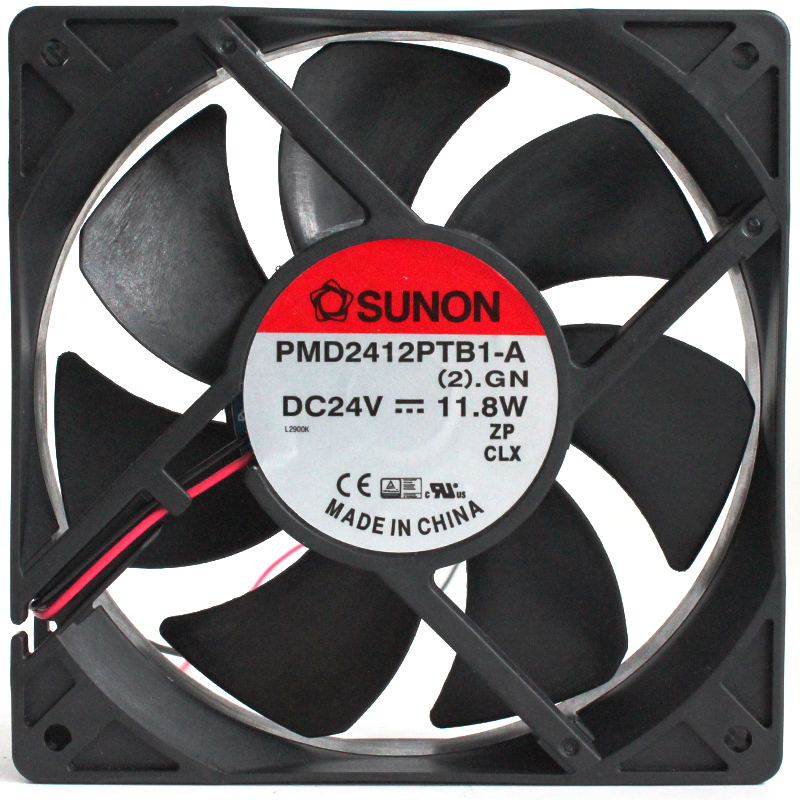 SUNON dc axial fan 120x120x25 dc brushless motor fans 12025 24V 490mA 11.8W PMD2412PTB1-A(2).GN