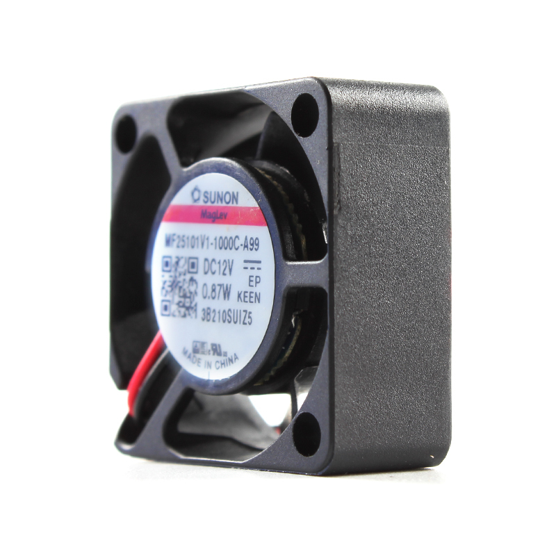 SUNON cooling silent fan 12v axial cooling fan 25×25×10mm 50mA 0.87W MF25101V1-1000C-A99
