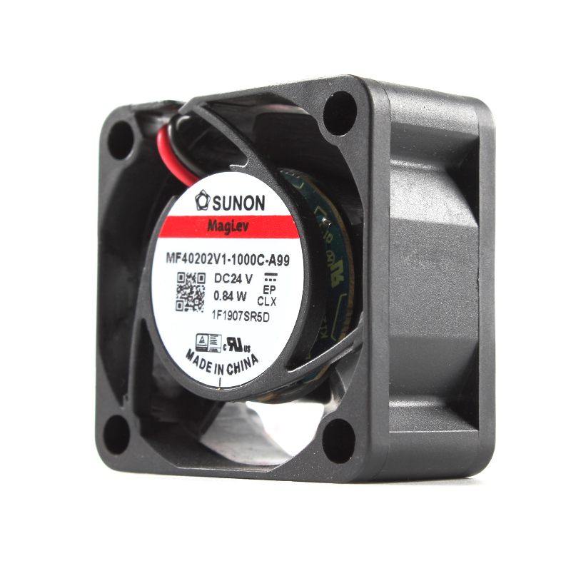 SUNON dc 24v cooling fan 40mm dc cooling fan 40×40×20mm 0.84W MF40202V1-1000C-A99