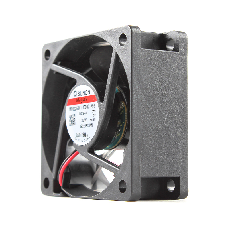 SUNON brushless fan dc motor small dc fan 60×60×25mm 24V 50mA 1.25W MF60252V1-1000C-A99