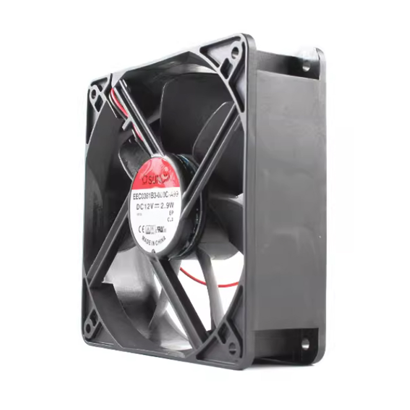 SUNON 120mm 12v cooling fan axial dc fan 120×120×38mm 241mA 2.9W EEC0381B3-000C-A99