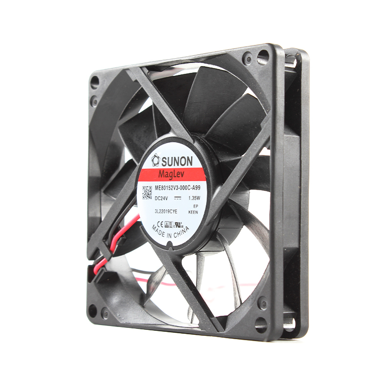 SUNON server cooling fan dc 24v 80mm fan 80×80×15mm 56mA 1.35W ME80152V3-000C-A99